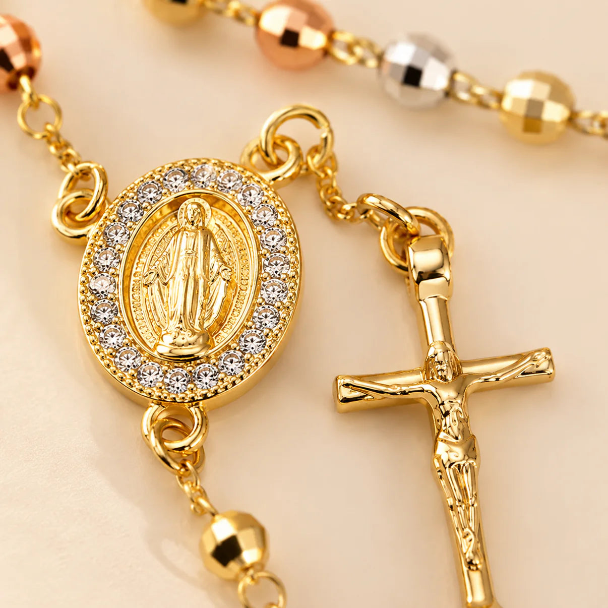 Pulsera Rosario Virgen de Guadalupe
