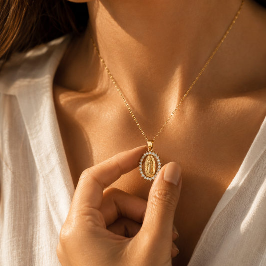 Collar Virgen de Guadalupe