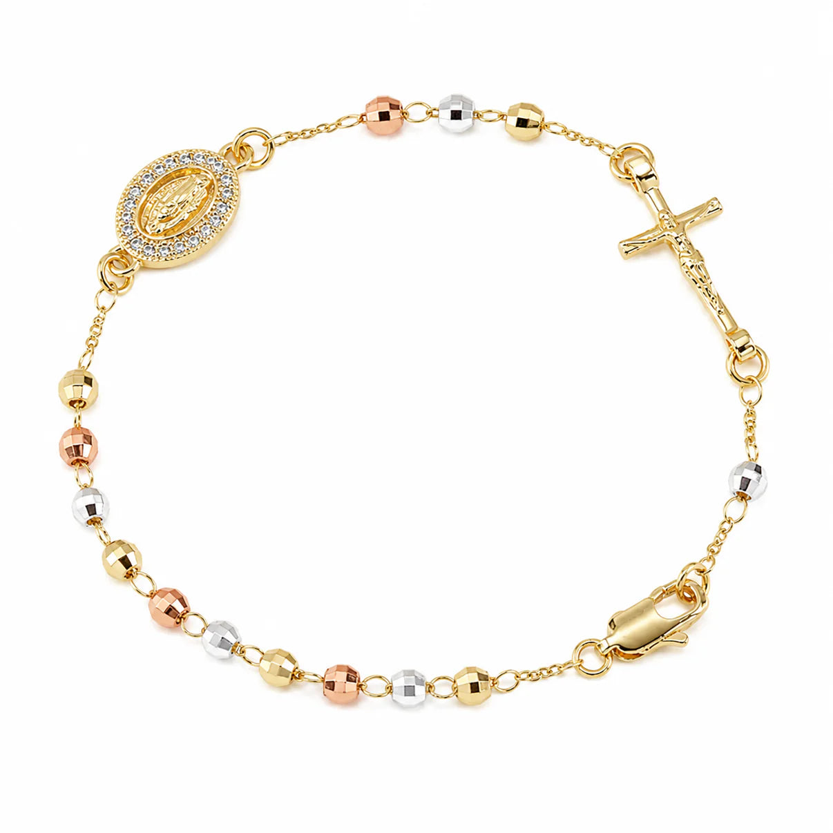 Pulsera Rosario Virgen de Guadalupe